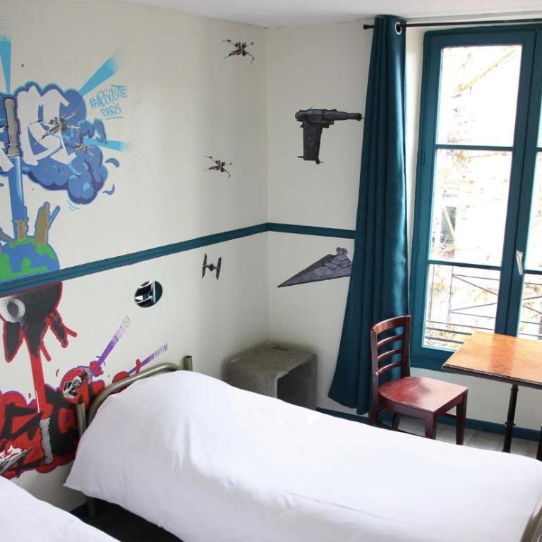 Absolute Hotel Paris République - Lit dans Dortoir Mixte de 3 Lits avec Douche - 5