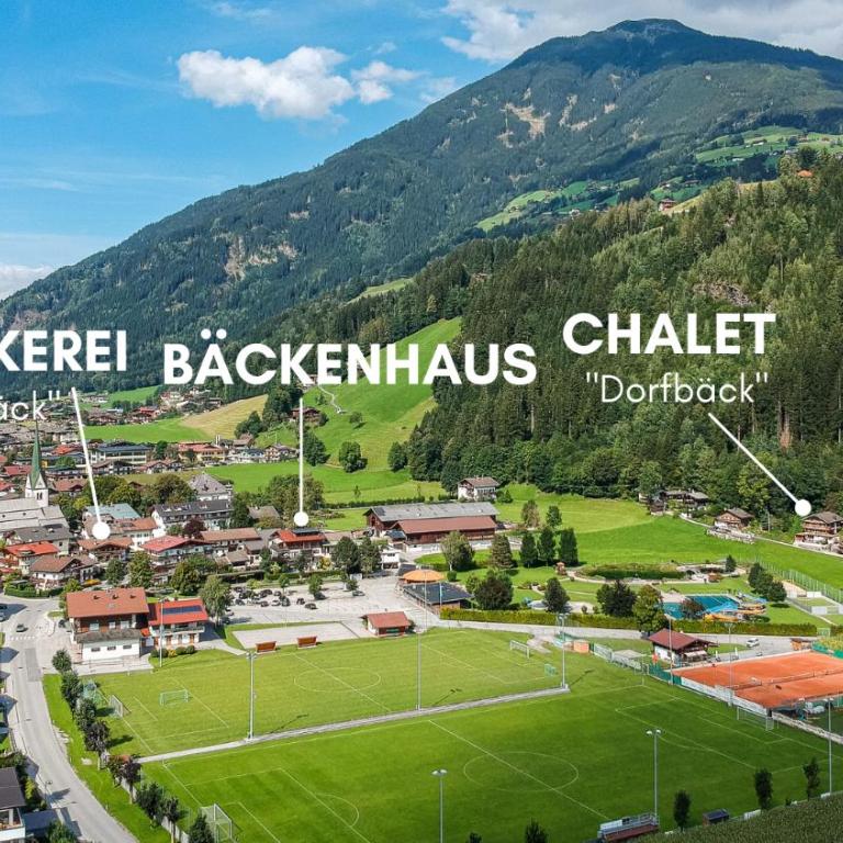 Chalet Dorfbäck - Chalet mit 6 Schlafzimmern und Terrasse - 12