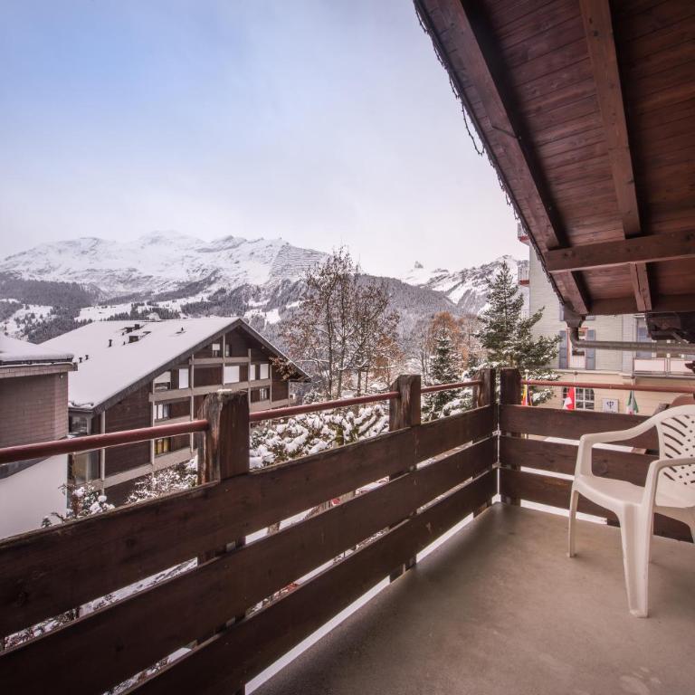 Central Wengen Wonderland: Mezzanine Studio for 4 - Apartment mit 1 Schlafzimmer - 11
