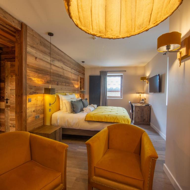 Hotel Le V de Vaujany - Chambre Double Cosy - 10