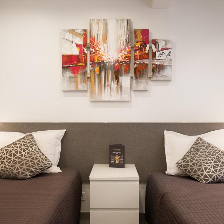 Hotel De L'Horloge - Studio Lits Jumeaux Supérieur - 10