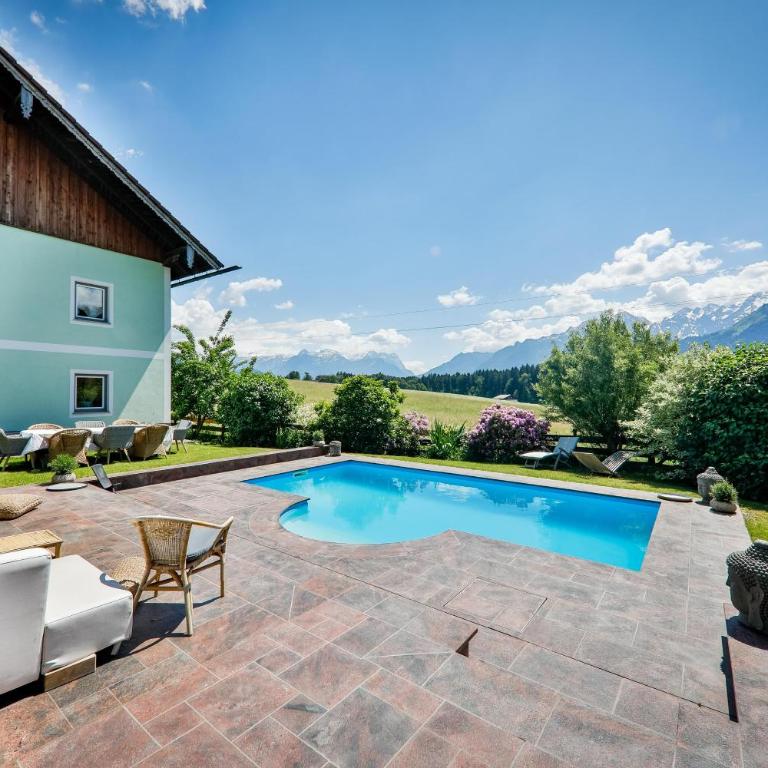 Chalet Wiesengut all famous ski areas around us, 10 min to salzburg, mountainview - Haus mit 5 Schlafzimmern - 41