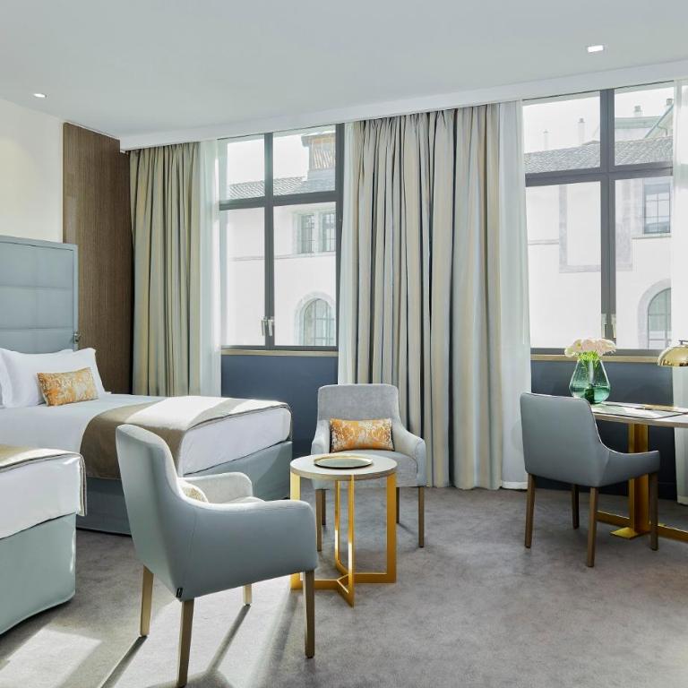 InterContinental Lyon - Hotel Dieu by IHG - Chambre Lits Jumeaux Premium avec Vue sur Jardin - 2