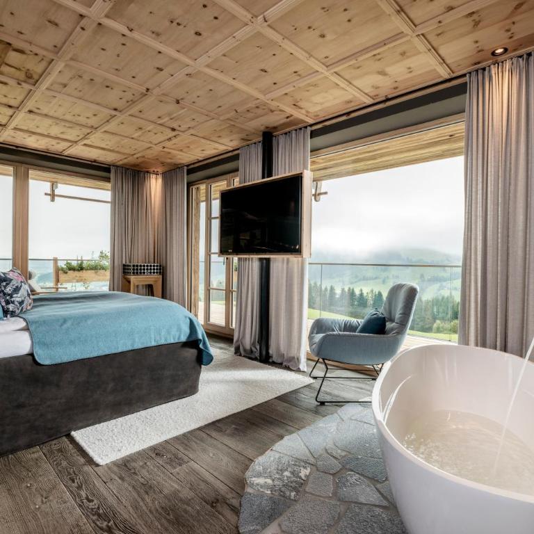 GipfelKreuzLiebe Senhoog Luxury Holiday Homes - Chalet mit 3 Schlafzimmern - 7