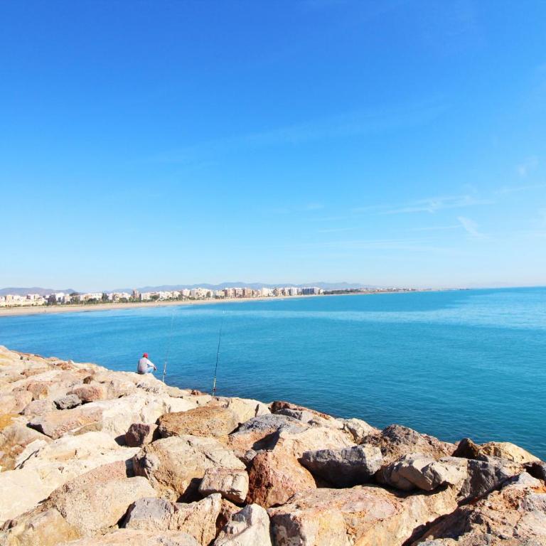 Global Vacacional, Estudio para parejas en la playa del Puerto de Sagunto - Apartamento Estudio - 29