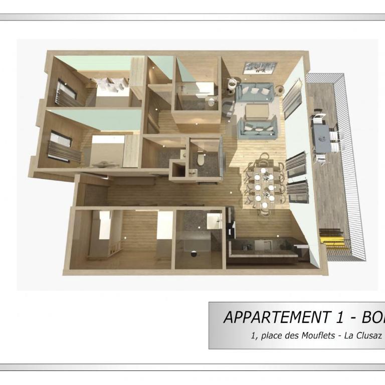 BOREAL Bel appartement village et pistes - Appartamento Deluxe - 19