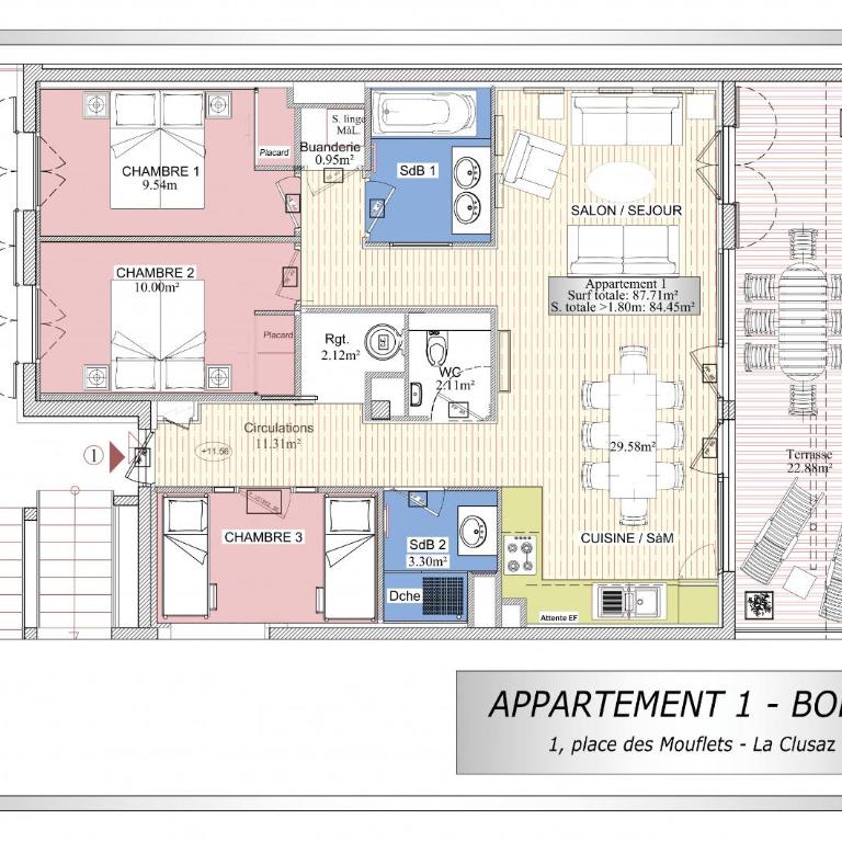 BOREAL Bel appartement village et pistes - Appartamento Deluxe - 20