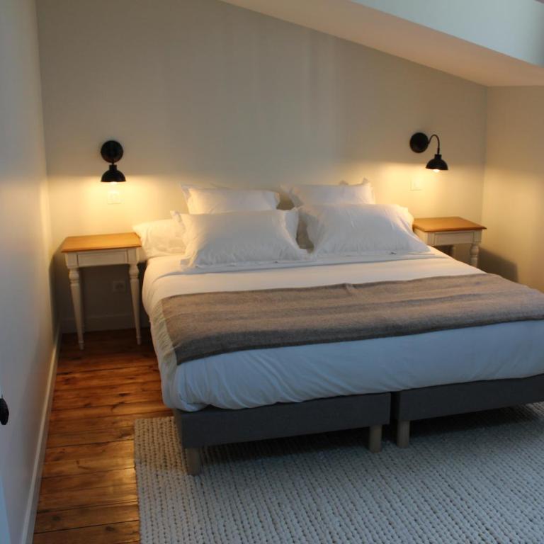 Maison Caju - La Rochelle - Chambre Lit King-Size - 9