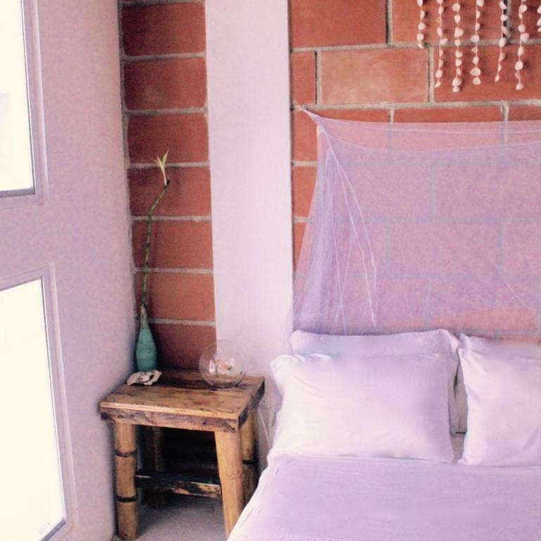 Free Spirit Ecuador, Puerto Engabao - Habitación Doble con baño privado - 4
