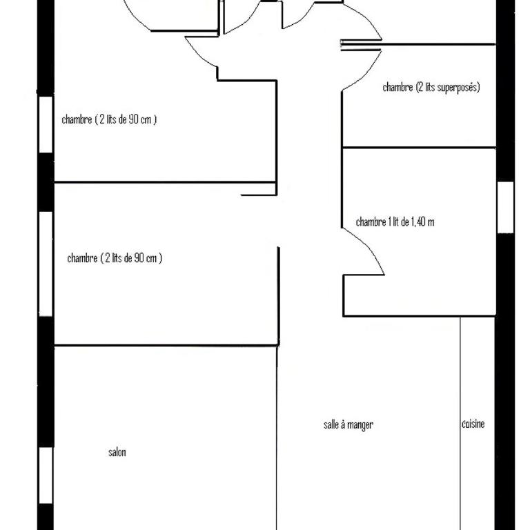 Adret - Appartement - Rez-de-Chaussée - 1