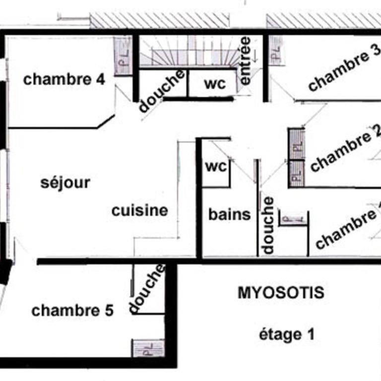 appartement myosotis pour 10 personnes - Appartement - 14