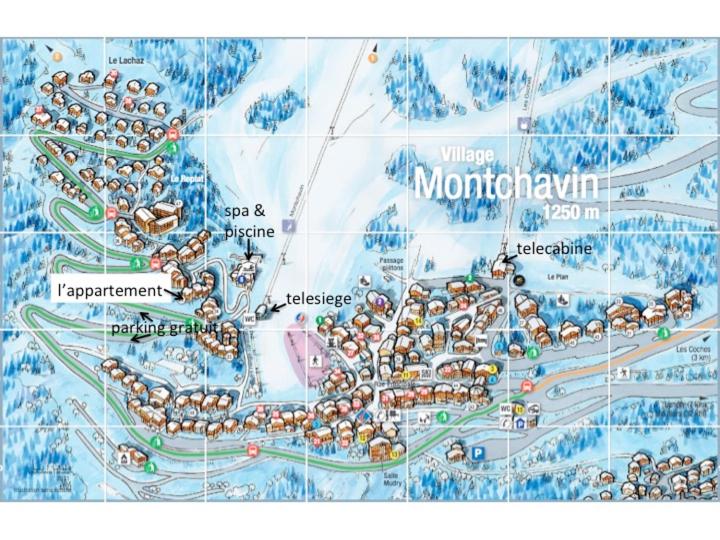 Montchavin La Plagne, pistes 50m, balcon vue Mont Blanc - Appartement avec Balcon - 7