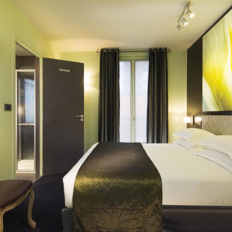 Hôtel Le Fabe - Chambre Double Charmante - 9