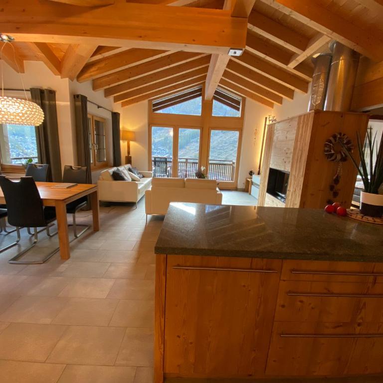 Chalet Conthey - Apartment mit 3 Schlafzimmern - 4