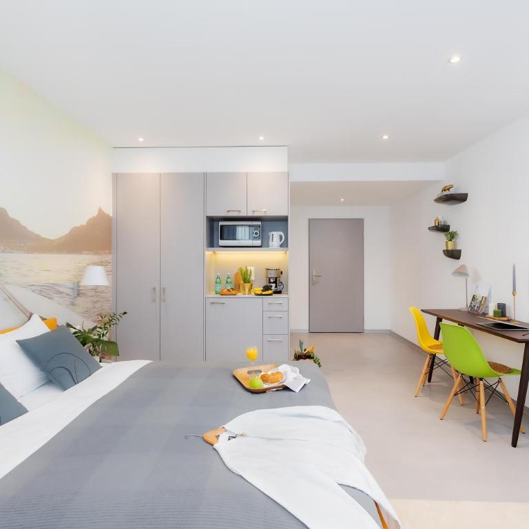 VISIONAPARTMENTS Vevey - self check-in - Studio Apartment Senior with Kitchenette - 3