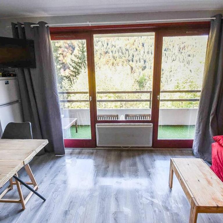 Le Relai S31 - Grand et lumineux studio avec coin montagne 4-6 pers, tout équipé, avec WIFI, à 30m des pistes avec un grand balcon, DRAPS NON COMPRIS - Studio - Vue sur Montagne - 4