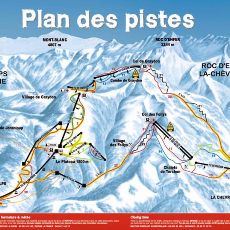 Le Relai S31 - Grand et lumineux studio avec coin montagne 4-6 pers, tout équipé, avec WIFI, à 30m des pistes avec un grand balcon, DRAPS NON COMPRIS - Studio - Vue sur Montagne - 14
