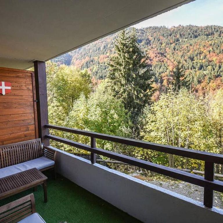 Le Relai S31 - Grand et lumineux studio avec coin montagne 4-6 pers, tout équipé, avec WIFI, à 30m des pistes avec un grand balcon, DRAPS NON COMPRIS - Studio - Vue sur Montagne - 9