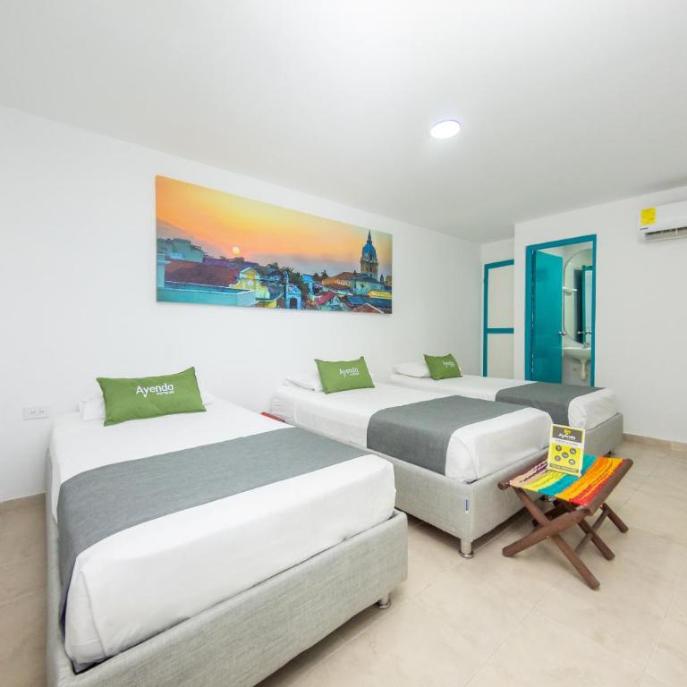 Hotel Ayenda Cartagena Blue 1804 - Triple Room - 2