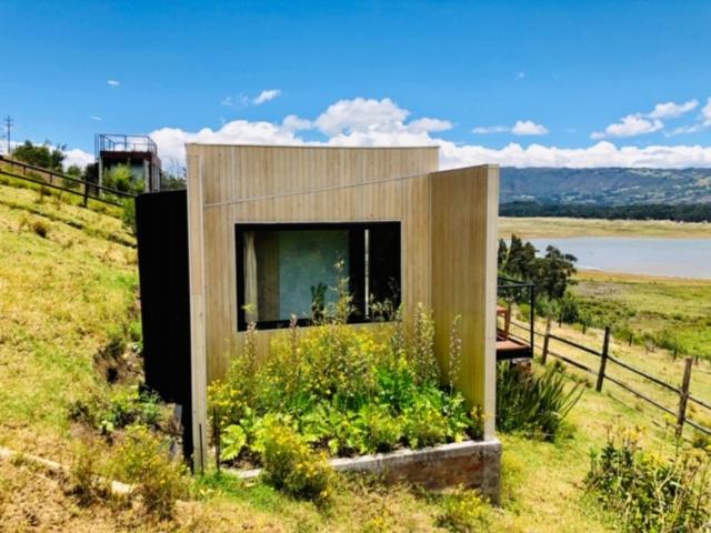 EnCubo Glamping Guatavita - Double Room with Lake View - 14