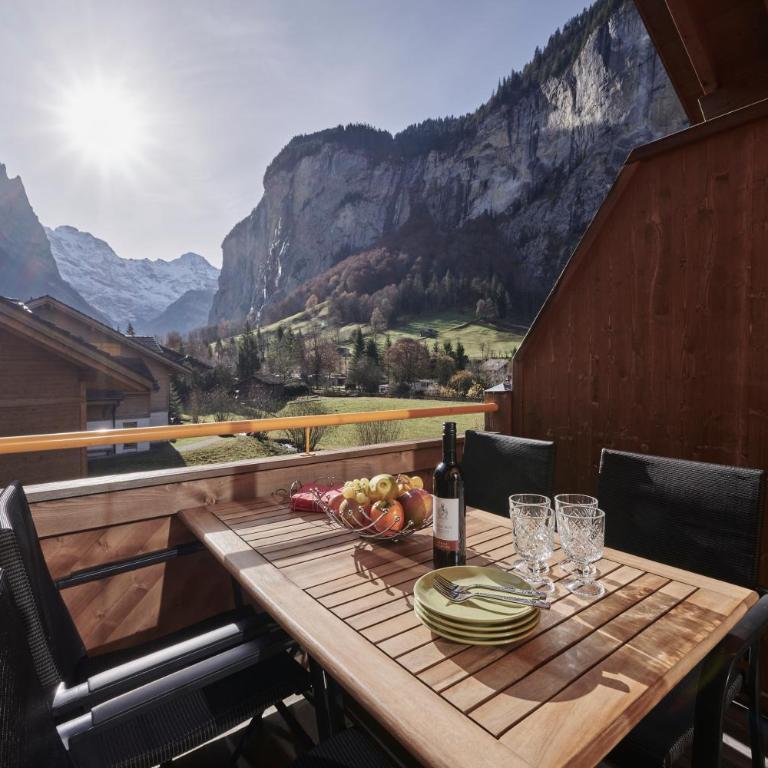 Apartment Staubbach, Best views, Spacious, Family friendly - Apartment mit 3 Schlafzimmern - 42