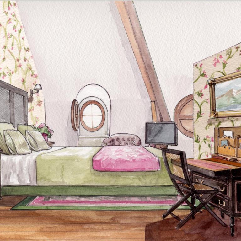 Château Brachet - Chambre Double Deluxe - 2