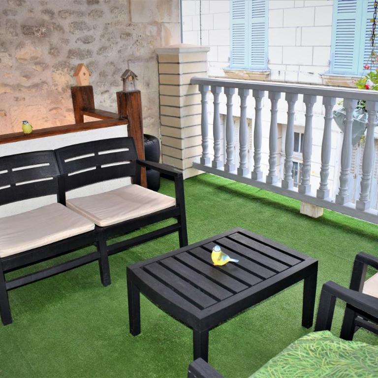 Gite Le Nid des Zoo Zio, 5mn Beauval, appartement terrasse centre-ville - Apartment mit 2 Schlafzimmern - 17