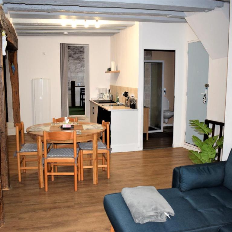 Gite Le Nid des Zoo Zio, 5mn Beauval, appartement terrasse centre-ville - Apartment mit 2 Schlafzimmern - 12