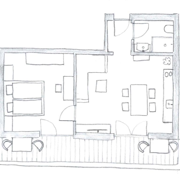 Appartements Prunner - Apartment mit Balkon - 7