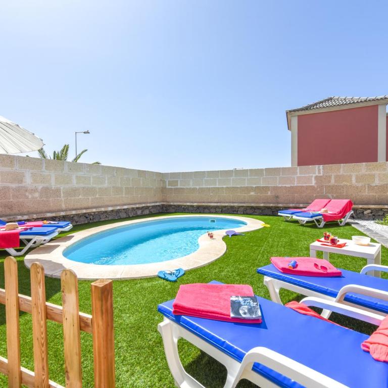 Villa Aloe con piscina climatizada, Playa Fañabe, Costa Adeje - Casa de 3 dormitorios - 2