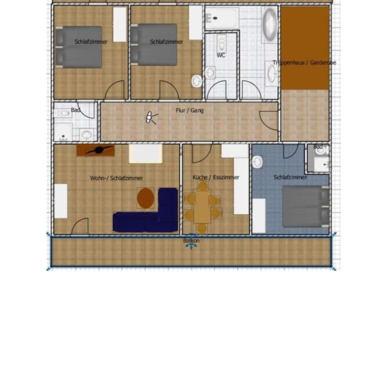 Haus Barbara - Apartment mit 3 Schlafzimmern - 12