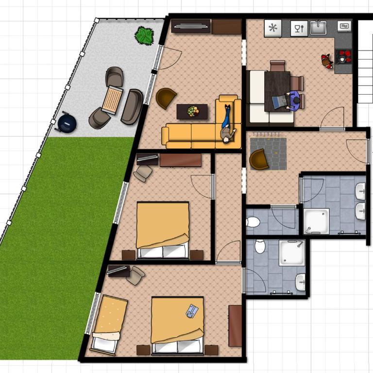 GB Gondelblick - Appartamento con 2 Camere da Letto e Terrazza - 1