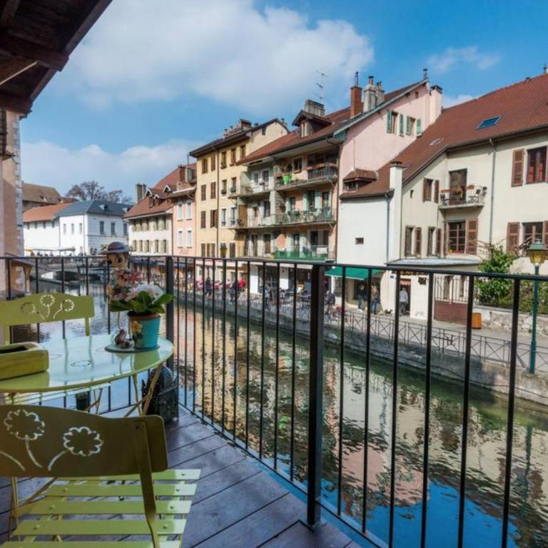 Le Thiou Paradise Annecy - Apartment mit Balkon - 21