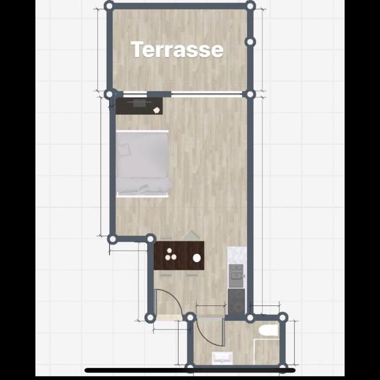 Studios Bellevue 1 et 2, ski lift 150m - Monolocale con Vista Montagna - 13