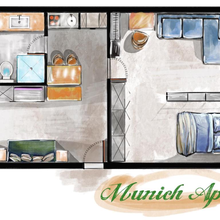 Mozart Apartment München - Appartement - Rez-de-Chaussée - 7
