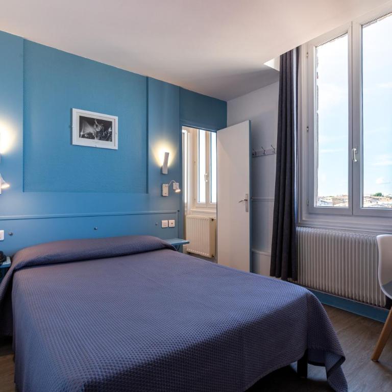 Cit'Hotel Le Regina Bordeaux Gare Saint-Jean - Chambre Double Classique avec Climatisation - 1