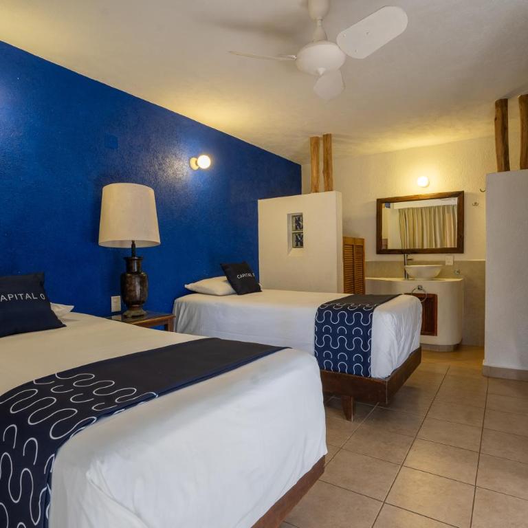 Hotel Mision, Acapulco centro - Habitación Doble - 2 camas - 1