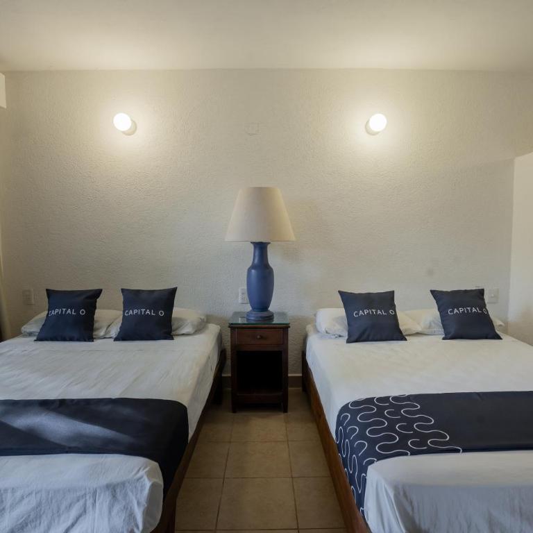 Hotel Mision, Acapulco centro - Alojamiento Deluxe con 2 camas individuales - 1