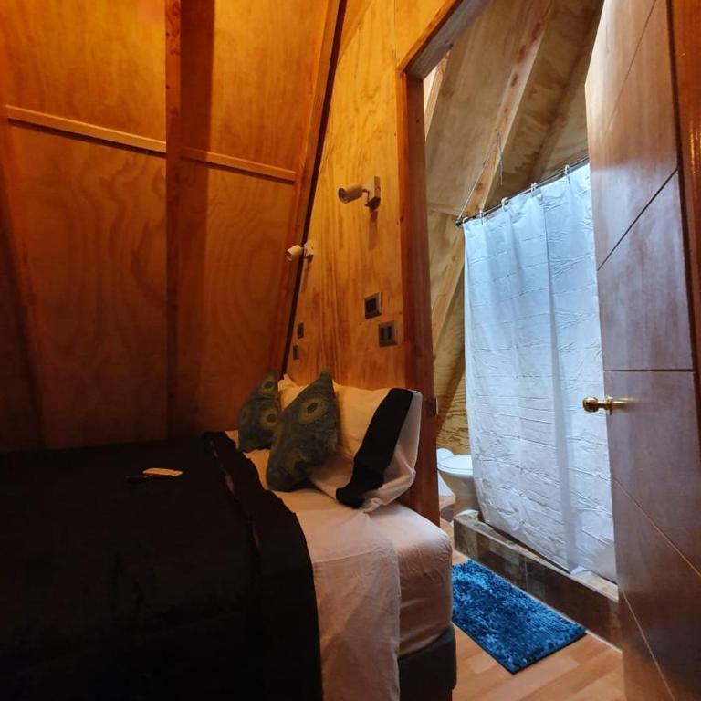 A-FRAME CABIN PUCON - Habitación Doble Deluxe con ducha - 8