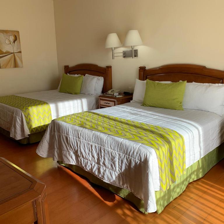 Hotel Villa Florida Puebla - Habitación Doble - 2 camas dobles - 3