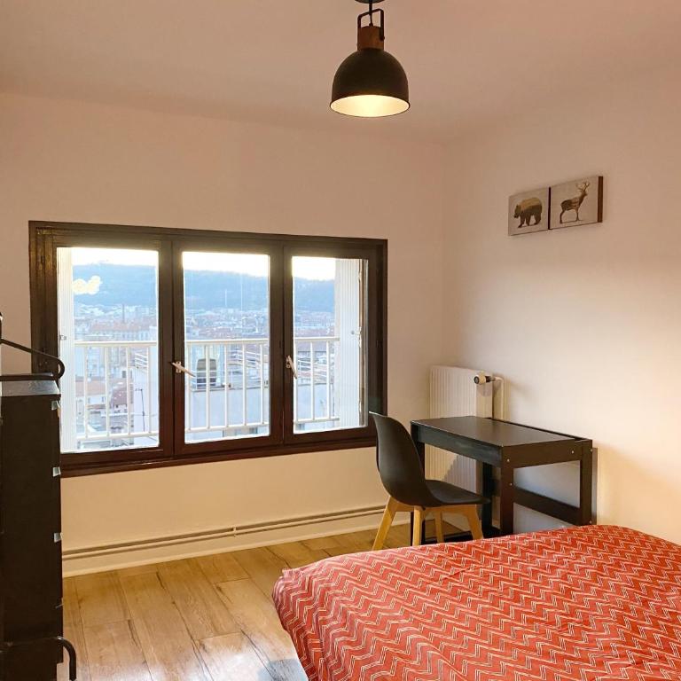 014 CHIC & COSY GRAND APPART DUPLEX 76m2 WIFI SMART TV NETFLIX ET VUE PANORAMIQUE - Appartement 3 Chambres - 32