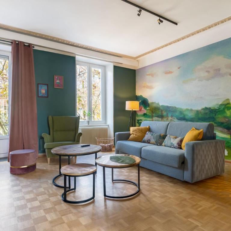 Travel Homes - The Wooden, Spacieux & bon quartier - Apartment - 5
