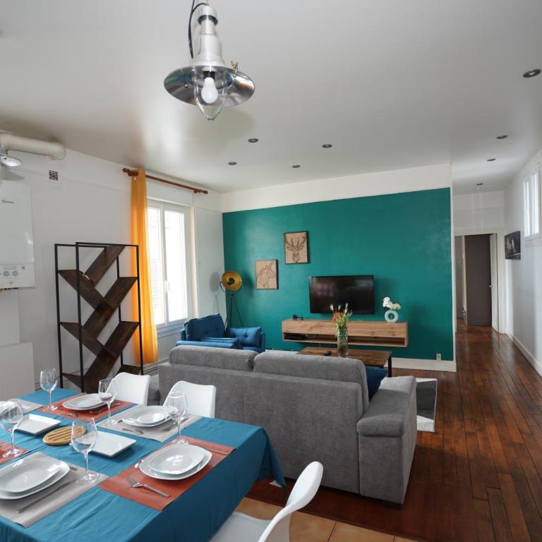 T3 spacieux & cosy, expo Sud, très proche Loire - Apartment mit 2 Schlafzimmern - 1