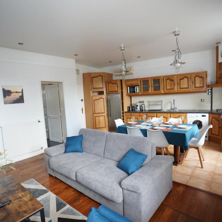 T3 spacieux & cosy, expo Sud, très proche Loire - Apartment mit 2 Schlafzimmern - 6