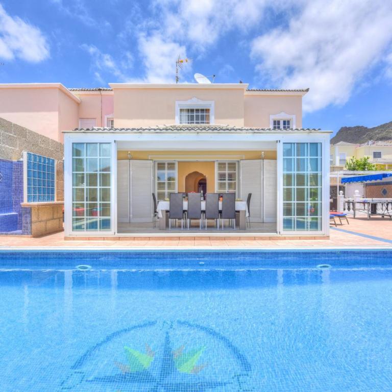 Villa Teide Sol con piscina climatizada, Playa Fañabe, Costa Adeje - Villa - 5