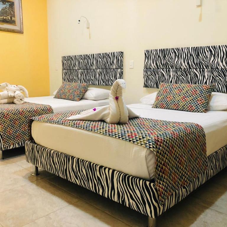 Hotel Arcoiris Tulum - Habitación con 2 camas grandes - 2
