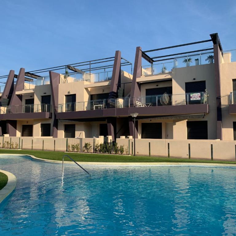 Higuericas Costa 412 - Rooftop terrace and pool view 300 m from beach - Apartment mit 2 Schlafzimmern - 14