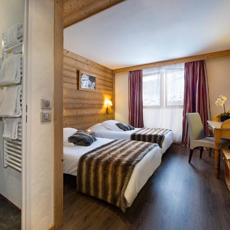 Hotel Alpen Roc - Chambre Lits Jumeaux - 1