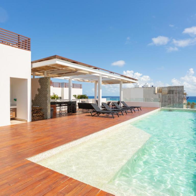 Studio bahay 42 a 1 min de la playa y 5ta av - One-Bedroom Apartment - 1