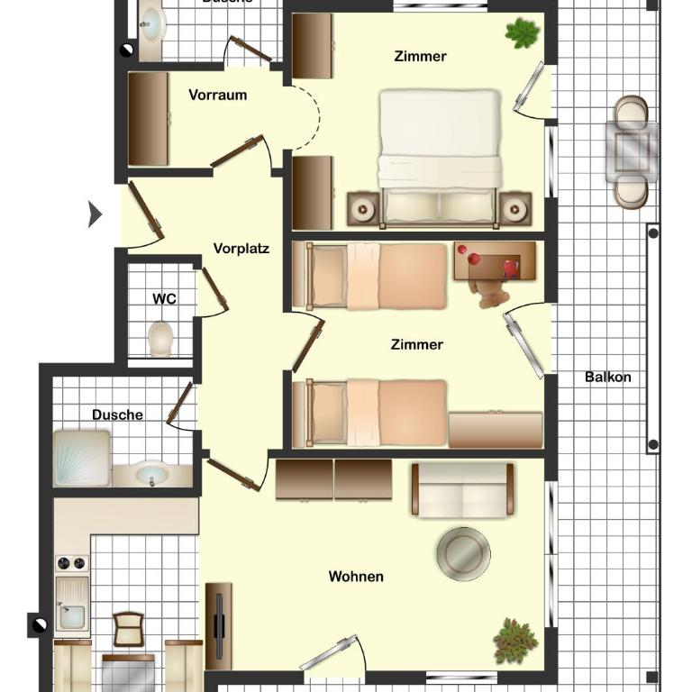 Appartementhaus Arbiskogelblick - Apartamento de 2 dormitorios - 7